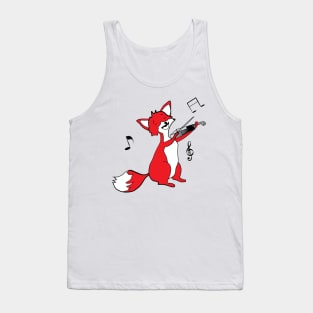 Funny Fox  I Just Really Like Foxes Tank Top